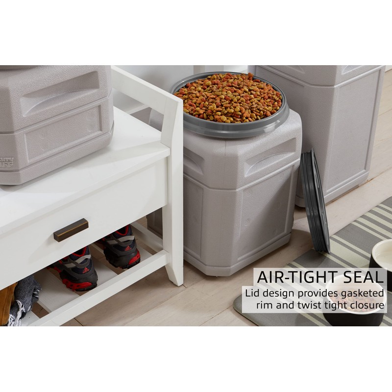 Mighty Tuff Airtight Dog Food Storage Container – 10 Gal,