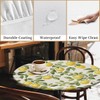 artslion Outdoor Round Tablecloth with Elastic Band 44In-110cm Elastic Garden