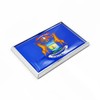 Perdecor Michigan Flag Sticker Emblem Decal Car Chrome Flags, 2