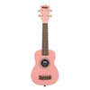 KALA Ukadelic UK-FLAMINGO Flamingo Soprano Ukulele with Tote Bag