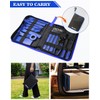 Poraxy 19Pcs Trim Removal Tool, Car Panel Dashboard Door Audio