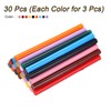 sourcing map 30pcs Full Size Hot Glue Gun Sticks 4-inch