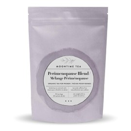 Moontime Tea Perimenopause Blend, Organic Women's Herbal Tea, Caffeine Free, 30 Bags, 2.1 oz