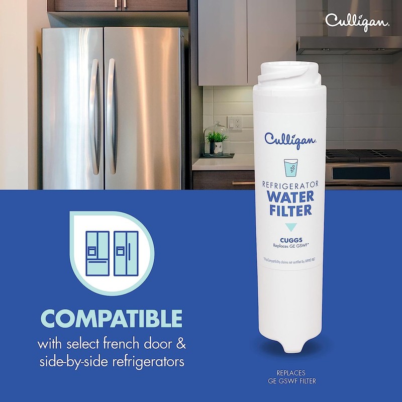 Culligan CUGMS Refrigerator Water Filter | Replacement for GE Water