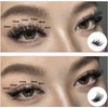 Individual Cluster Lashes, 392 Pieces, Wide Stem D Curl, 9-16