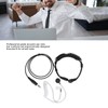 Throat Mic Headset,Air Acoustic Tube Earpiece Heavy Duty Universal,Military Grade