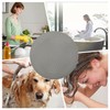 Hair Catcher Round Silicone Hair Stopper with Suction Cup Quick
