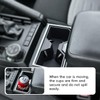 Auovo Cup Holder Insert for 2025 Toyota 4Runner Accessories Non-Slip