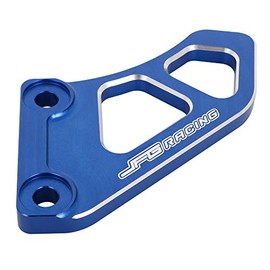 JFG RACING Motorcycle Chain Guard Guide Slider Protection Wearable CNC Aluminum Alloy For TW200 2005-2021 XT225 2005-2007 XT250 2008-2021 - Blue
