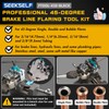 SEEKSELF Professional Brake Line Flaring Tool Kit for 45 Degree