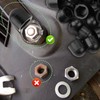 SWTYExt Pack of 50 Cap Nuts M5 Plastic Caps Screws