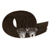 Ugeat Real Hair Extensions, Bonded Micro Ring Cold Fusion Extensions,