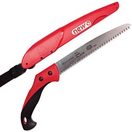 FELCO Model 621 Pruning Saw with Sheath, 9.5-inch Straight Blade