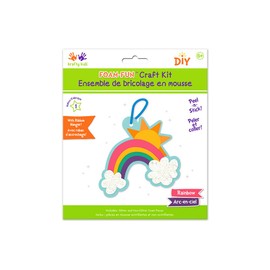 Foam Fun Hanging Rainbow Art Craft Kit - Makes 1
