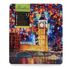 Ahmad Tea Timeless Tea Collection of 9 Black, Fruit & Green Teas, 72 Teabags