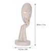 KOYRZAGH Modern Minimalist Woman Face Statues and Statues, Abstract Characters
