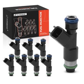 A-Premium - Inyectores de combustible compatibles con Silverado 1500 Suburban 1500 Tahoe 07-09, Express 1500 08-09, Avalanche & GMC Sierra 1500, Yukon, Yukon XL 1500, Savana 1500, 5.3L