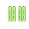 12 Packs 1.2V AAA Size 900mAh Ni-MH Rechargable Batteries Triple