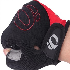 1 Pair Cycling Bicycle Half Finger Bike Gloves Unisex Anti Slip Padded, Comfort Fit for Outdoor Riding