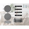 KEHOUXRE Coasters for Drinks 6 Pack Drink Coasters with Holder,Heat