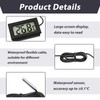 4 Pcs Digital Thermometer Temperature, Fridge Thermometer with External Probe