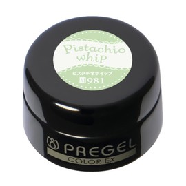 PRE GEL PG-CE981 Color EX Pistachio Whip 0.1 oz (3 g)