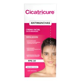 Crema Facial Cicatricure Antimanchas Con Resorcinol 50 G