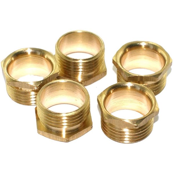 20mm Short Brass Male Bush | Conduit Boxes and Accessories
