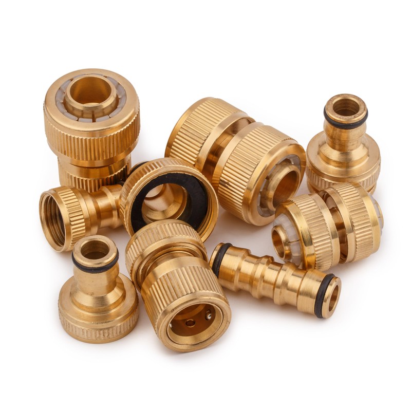 MIVOS 2 x Brass Tap Connector for Taps with 3/4