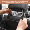 JEYODA Car Seat Back Organizer with 2 Drink Cup Holder,Car