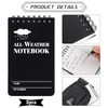 Prudiut 3 × 5" Waterproof Notepad Notebook with Weatherproof Pen