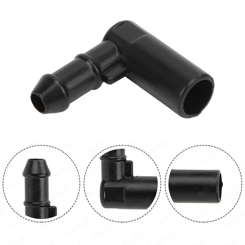 Windscreen Washer Hose Connector, Car Window Washer Hose Connection 90