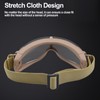 Military Goggles Impact Resistant and Breathable Outdoor Protective Glasses for