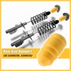 REPAIROCK Car Front Rear Jounce Bumper Stop Axle Bumpers Set