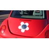Bling My Bug Magnetic VW Beetle Decal Pink Daisy
