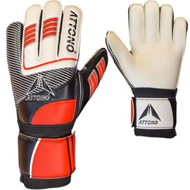 ATTONO Children's Goalkeeper Gloves Fingersave in 5 Fingers Including Thumb - Size 7