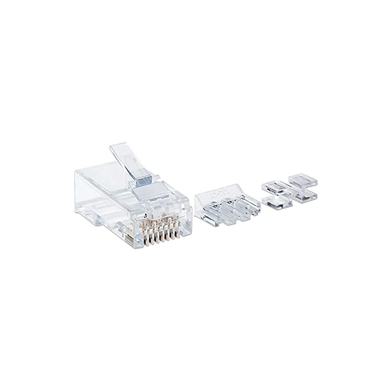 Intellinet AC-5448 Plug Rj45 Cat 6A UTP Solido Pro 80