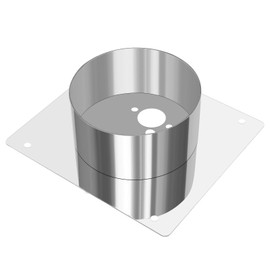 FASBET Diesel Heater Turret Plate 60mm Stainless Steel Diesel Heater Mounting Plate Bracket for Webasto Eberspacher Heaters Chinese Diesel Heater Accessories Diesel Heater Parts Spares (60mm)