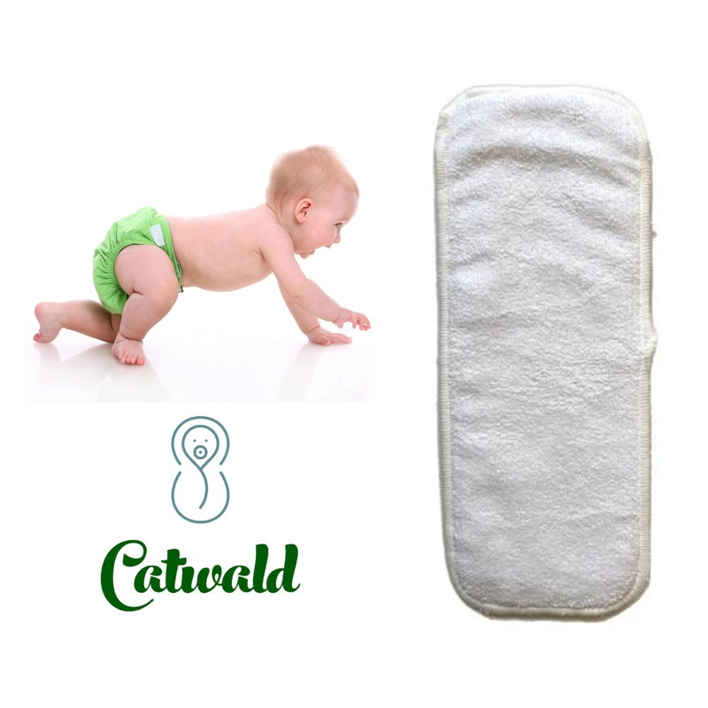 CATWALD - Insertos blancos de 4 capas en microfibra de