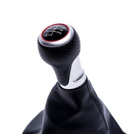 SFONIA Car Gear Knob Gear Stick Gaiter A4 S4 8K / A5 8T 8R S-Line (2007-2015) (6 Gears)