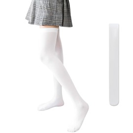 BeLoved Knee High Socks, 100 Denier Compression Socks, Stockings, Knee-high, White, White, Over-the-Knee Socks, Long Socks, Knee High Socks, Thigh High Socks, Knee High Socks, Long Knee Socks,