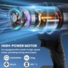 Electric-Cordless-Leaf-Blower - 420000RPM Handheld Leaf Blower - 48V*2Pcs Batteries and