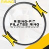 RISING-FIT 2025 Model Risiring01-free-risiring01-BLKYEL Pilates Ring, Fitness Ring, Exercise Ring,