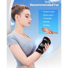 ONLYCARE Lightweight Fit Wrist Support with Bionic Carpal Tunnel Splint (M)