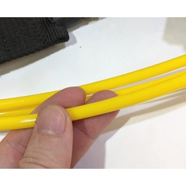 84.4 inches (213 cm) Leash Cord for Surfboard Longboard Shortboard Foot x 7mm Typhoon Leash Ankle saruSURF (Yellow)