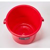 TRUSCO TPPB-10-R PP Color Bucket 2.8 gal (10 L) Red