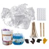 CoolCrafts Transparent Gle Wax with Wick 2LB Clear Jelly Candle