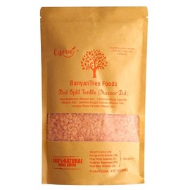 BanyanTree Foods Red Lentils (Masoor Dal) 500g~All Natural, Indian Origin