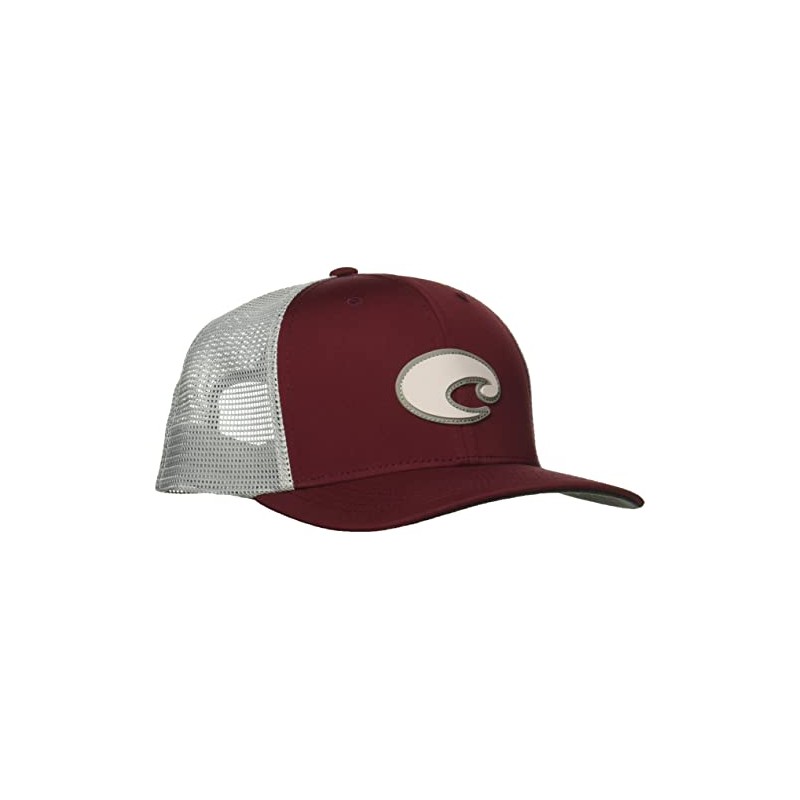 Costa Del Mar Men's Core Performance Trucker Cap, maroon