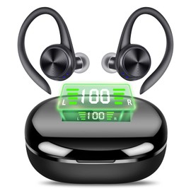 BROTHER INTERNATIONAL CORPORAT Bluetooth Kopfhörer,Kopfhörer Kabellos in Ear mit Mikrofon,Bluetooth Kopfhörer Sport,HiFi Stereoklang,USB-C Quick Charge,Noise Cancelling,IPX7 Wasserdicht,48H Spielzeit